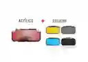 Acrilico Protector De Mario Odyssey + Estuche Rigido Para Switch Lite