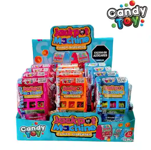 Dulces Candytoy Jackpot Machine X12und