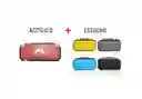 Acrilico Protector De M Mario + Estuche Rigido Compatible Con Switch Lite