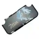 Acrilico Protector De Zelda Caballo + Estuche Rigido Compatible Con Switch Lite