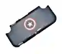 Acrilico Protector De Capitan America + Estuche Rigido Compatible Con Switch Lite