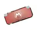 Acrilico Protector De M Mario + Estuche Rigido Compatible Con Switch Lite