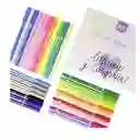 Kit De Lettering Kiut Cartilla + Marcadores Punta Pincel X 30