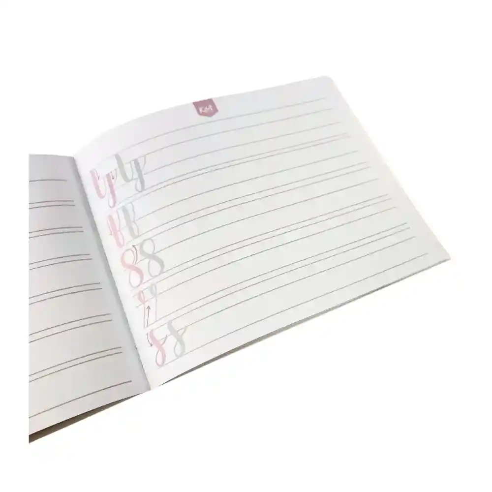 Kit De Lettering Kiut Cartilla + Marcadores Punta Pincel X 30