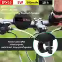 Parlante Para Moto O Bicicleta Pantalla Digital Led, Subwoofer Impermeable
