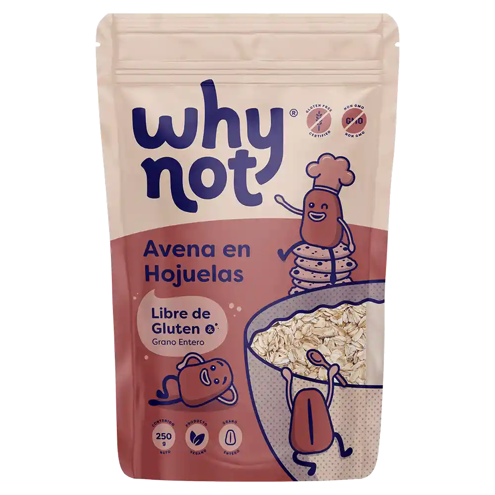 Why Not Avena En Hojuelas 250 Gr