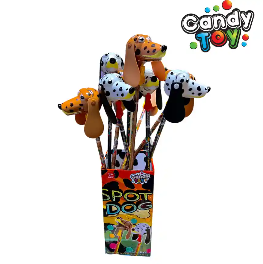 Dulces Candytoy Spot Dog X12und