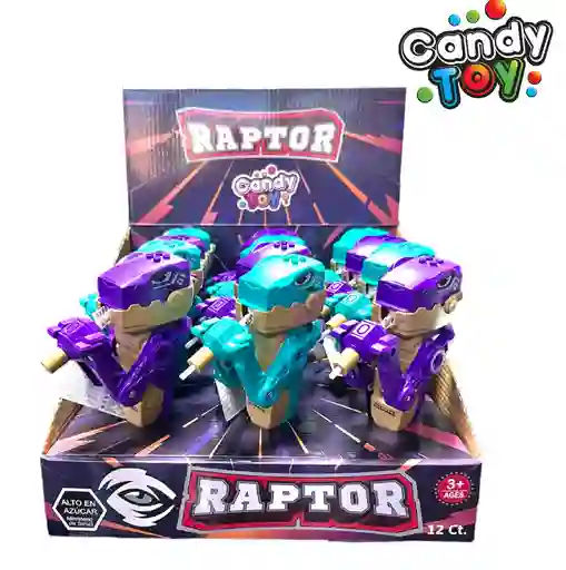 Dulces Candytoy Raptor X12und