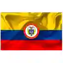 Bandera Colombia Escudo 150x90cm Exterior Grande Doble Cara (doble Faz)