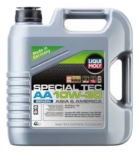Aceite 10w30 Liqui Moly Gasolina Automovil Special Tec Aa 4l