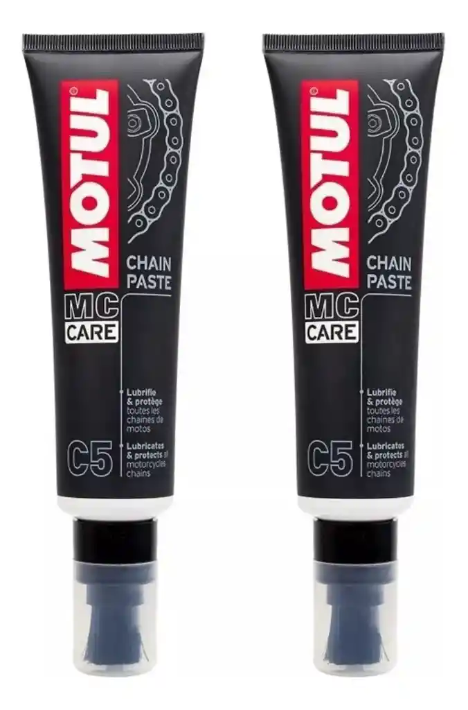 2 Motul C5 Lubricante Cadena En Crema Duradero Original X2