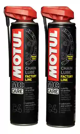 Motul C4 Lubricante De Cadenas X 2 Unidades