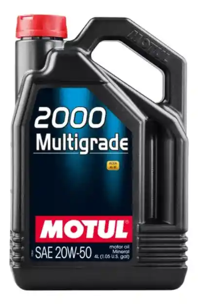 Aceite 20w50 Motul Autos Multigrado Galon