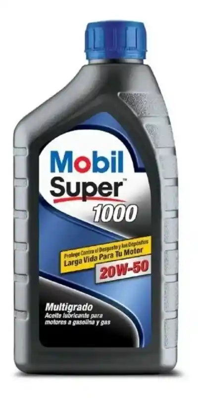 Aceite Original Mobil Super 1000 20w50 Cuarto