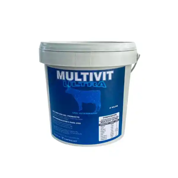 Suplemento Vitaminico Y Mineral Para Bovinos X 2 Kg