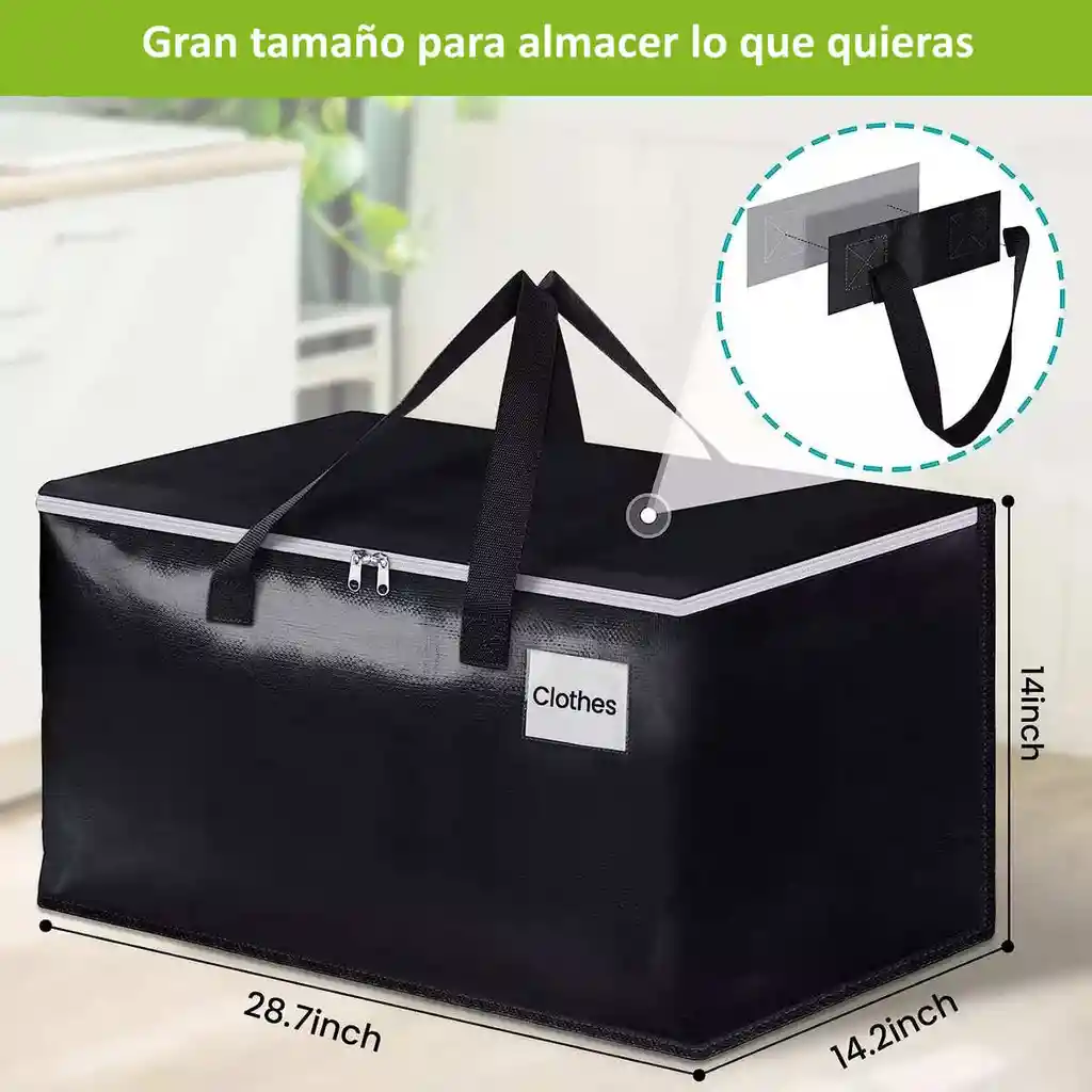 Bolso Para Almacenamiento De Ropa., Adornos, Herramientas Ferreco Basics