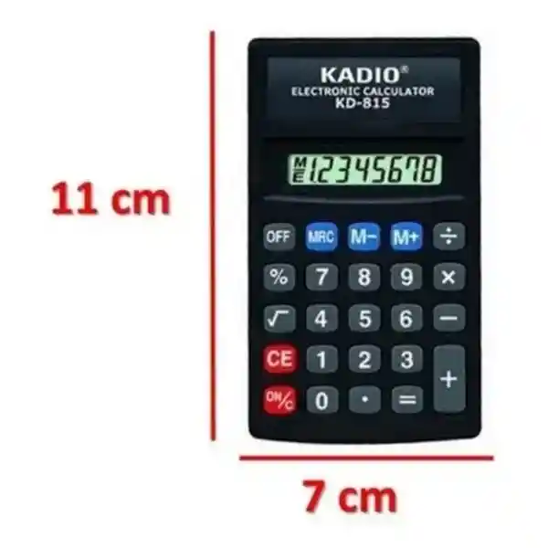 Calculadora Kadio Kd-815