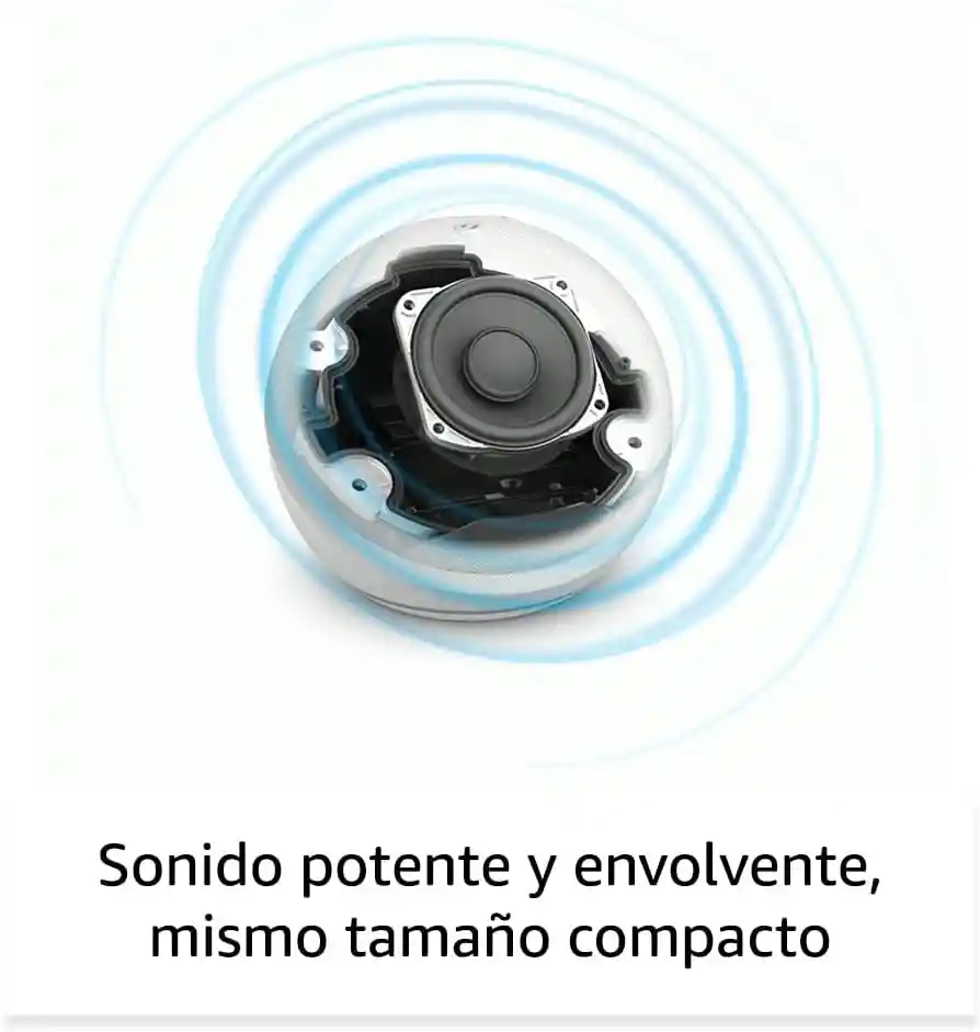 Amazon Echo Dot 5 Altavoz Inteligente Bluetooth Alexa Sonido Potente Blanco
