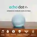 Amazon Echo Dot 5 Con Reloj Altavoz Inteligente Alexa Sonido Potente Azul Nube