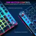 Teclado Mecanico Al 100% Rgb Tecurs | Con Roller Multimedia