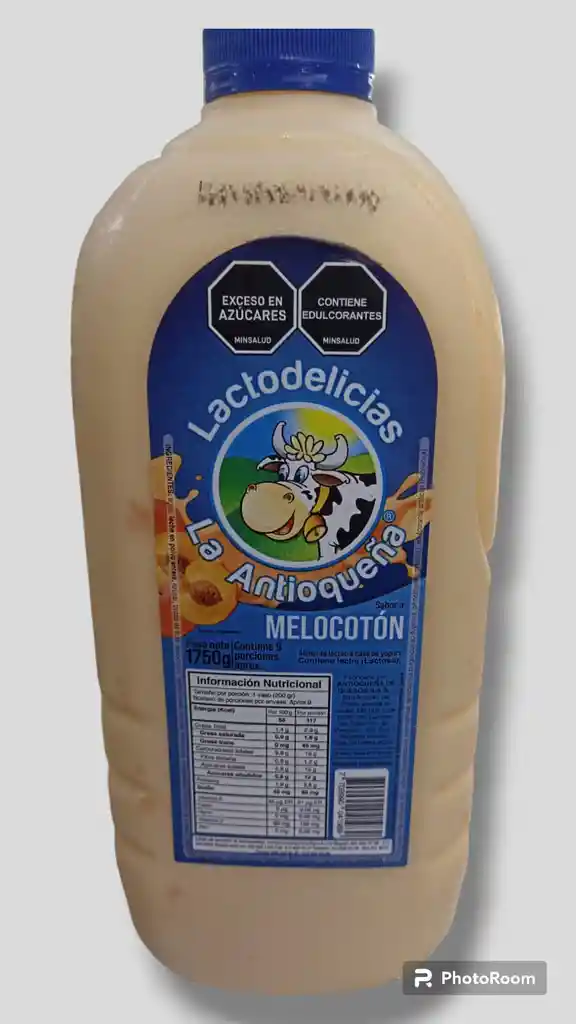 Yogurt Melocoton En Garrafa