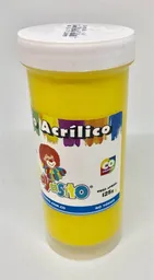 Pintura Payasito Vinilo Acrílico Color Amarillo 125 Gr Tempera