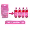 Duo Pack Limpiador Paky Con Aroma Rosal Y Vinagre En Pastillas Efervescentes Paky Con 2 Botellas, 1 Atomizador Y 1 Tapa
