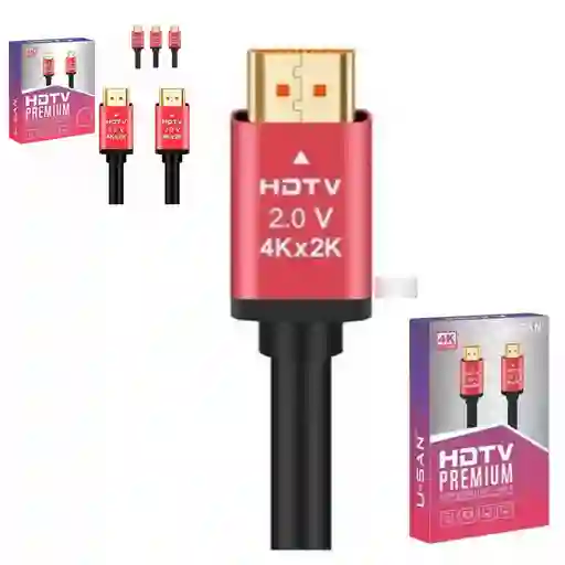 Cable Hdmi 4k 1.5 Metros Hdtv -cable Hdmi 2.0/alta Velocidad