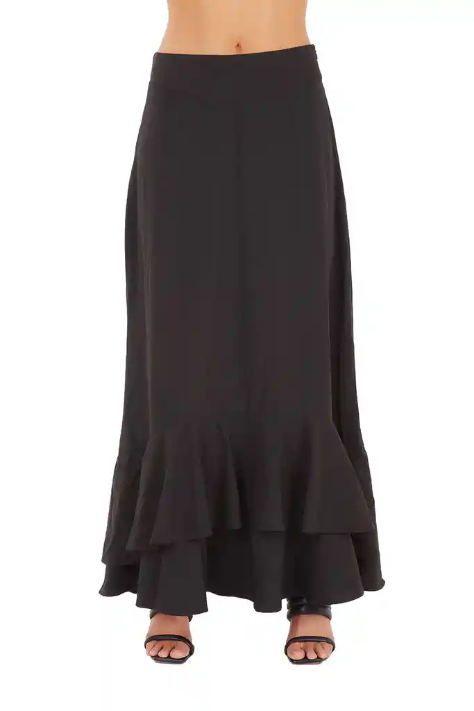 Falda Larga Nowness Negro L