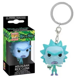 Llavero Funko Pop: Rick And Morty Holograma Rick Clon