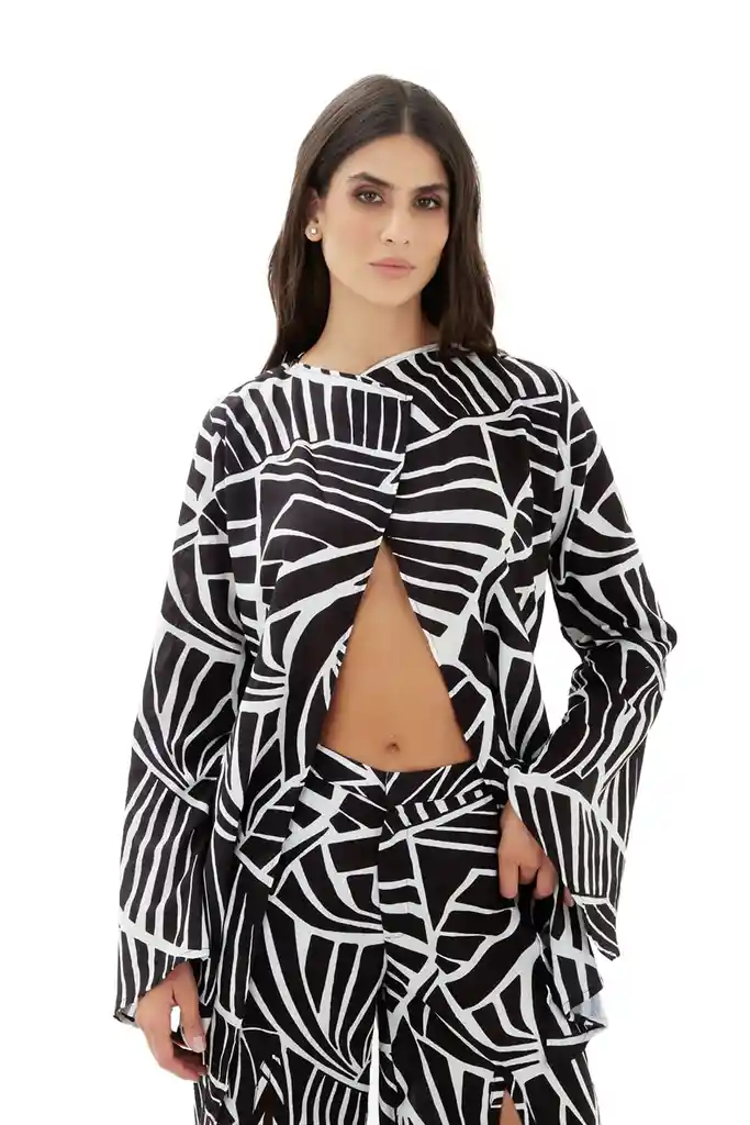 Blazer Eugene Suspiros Negro L