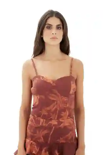 Top Effie Mare Terracota Xs