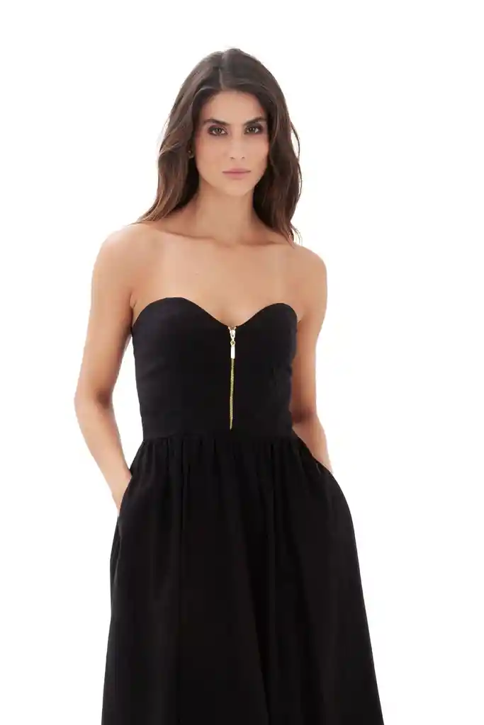 Vestido Largo Halcyon Negro S
