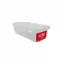 Recipiente Plastico Rectangular 0.35l Blanco