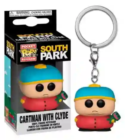 Llavero Funko Pop: South Park Cartman Con Clyde