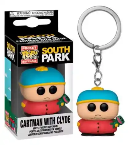 Llavero Funko Pop: South Park Cartman Con Clyde