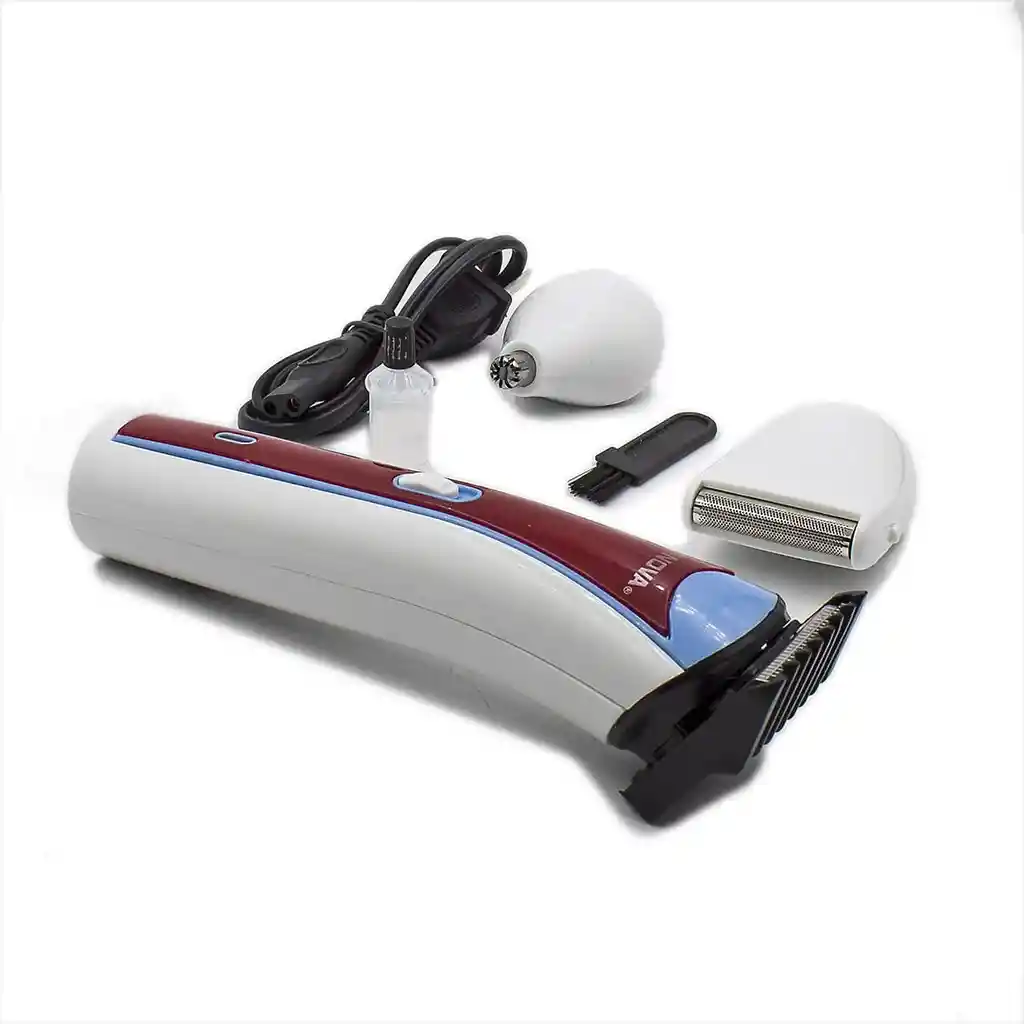 Maquina Afeitadora Patillera Inalambrica Recargable 3 En 1 Nova