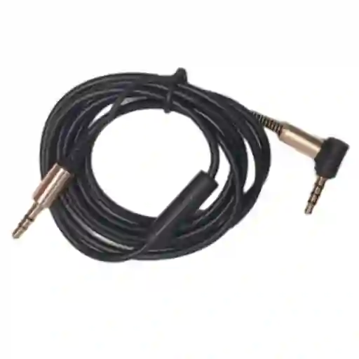 Cable Auxiliar Estéreo Con Micrófono Y Control De Volumen