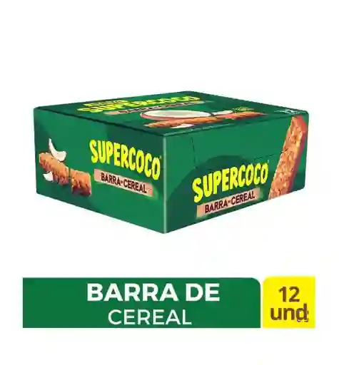 Super Coco Barra Con Cereal X12unidades