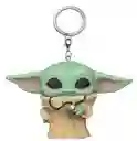Llavero Funko Pop: Star Wars Baby Yoda Con Colgante