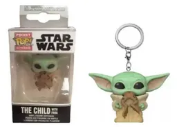 Llavero Funko Pop: Star Wars Baby Yoda Con Rana