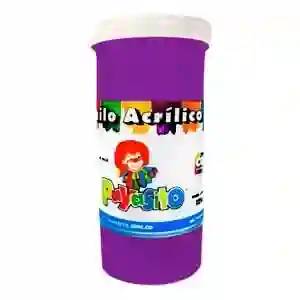 Pintura Payasito Vinilo Acrilico Color Morado 125 Gr Tempera