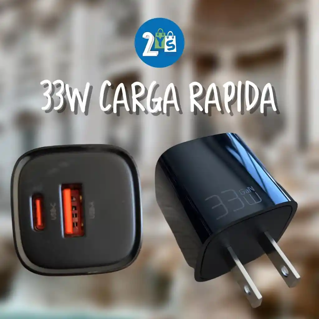 Carga Rápida 33w