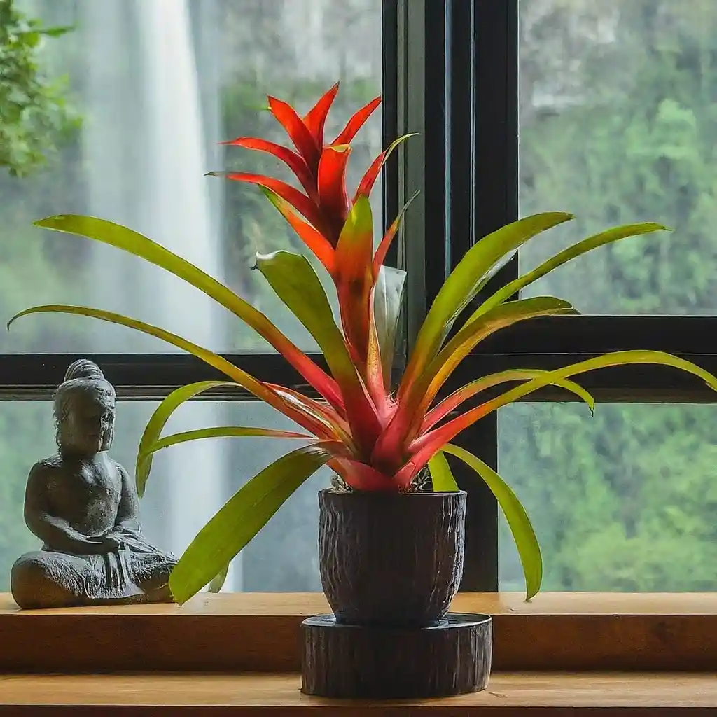 Bromelia Grande Roja