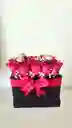Caja De Rosas X15 Rosas Y 4 Ferreros