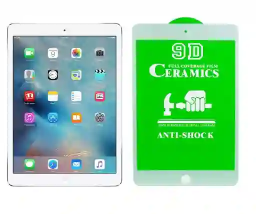 Protector Vidrio Cerámico Ipad 9.7 5ta 6ta Generación - Blanco