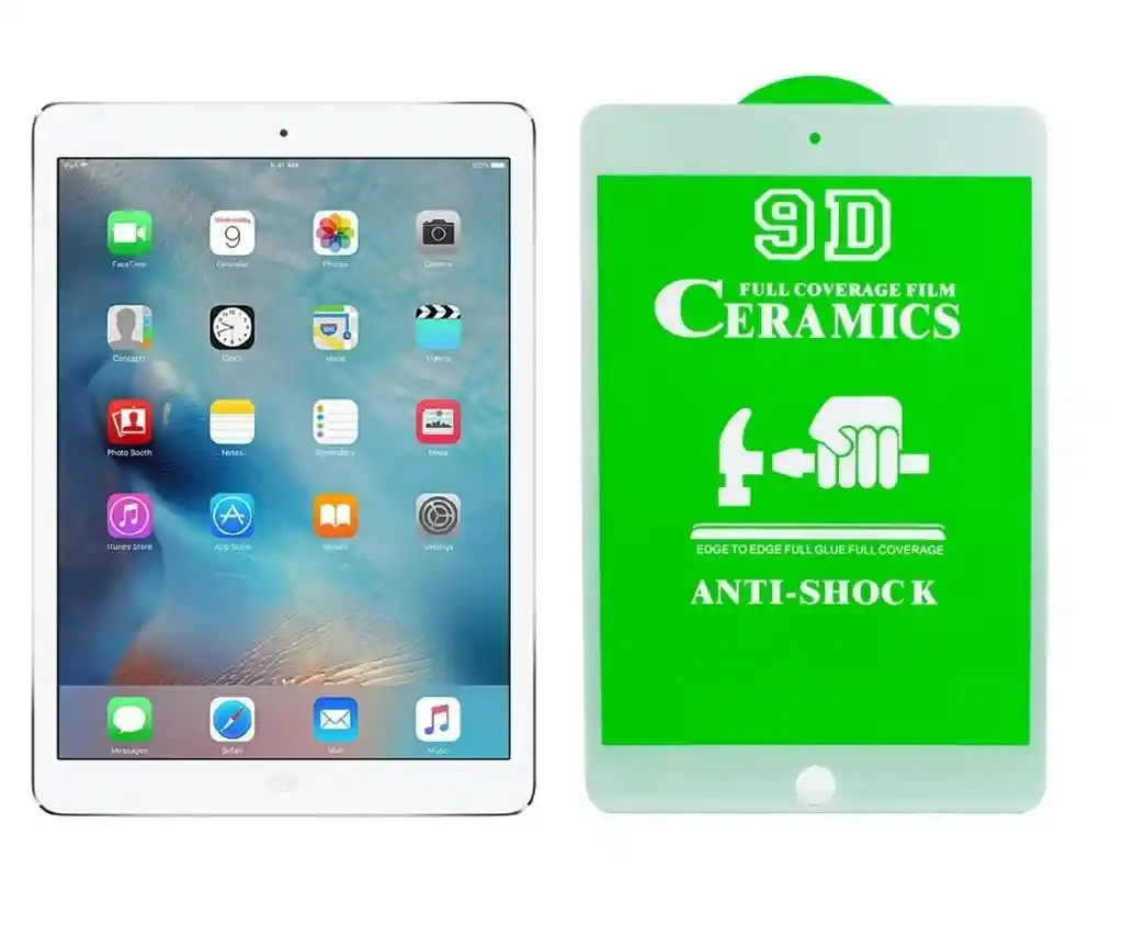 Protector Vidrio Cerámico Ipad 9.7 5ta 6ta Generación - Blanco