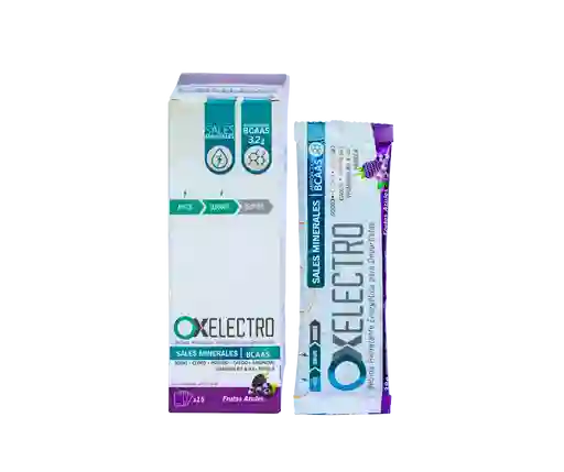 Ox Electro Frutos Azules Caja 15 Sobres