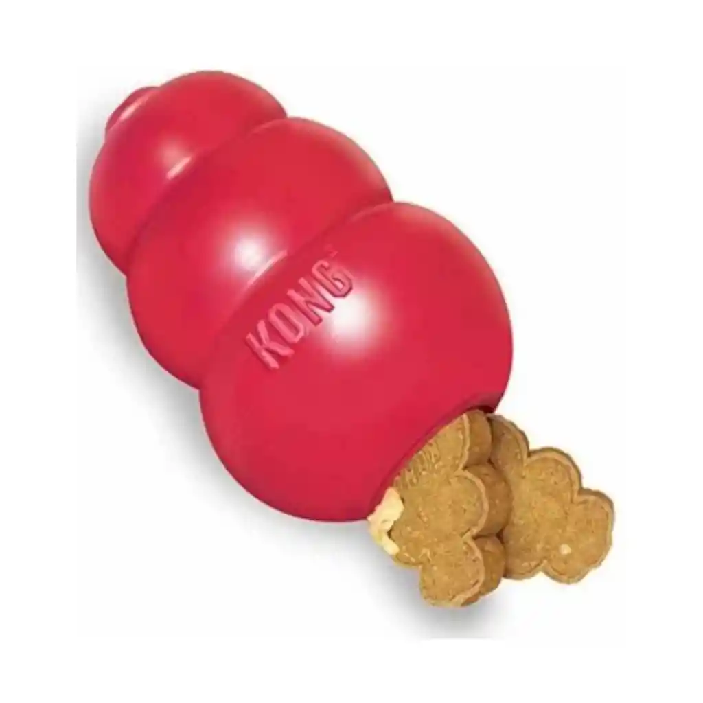 Juguete Kong Perro Caucho Classic Portapasabocas L