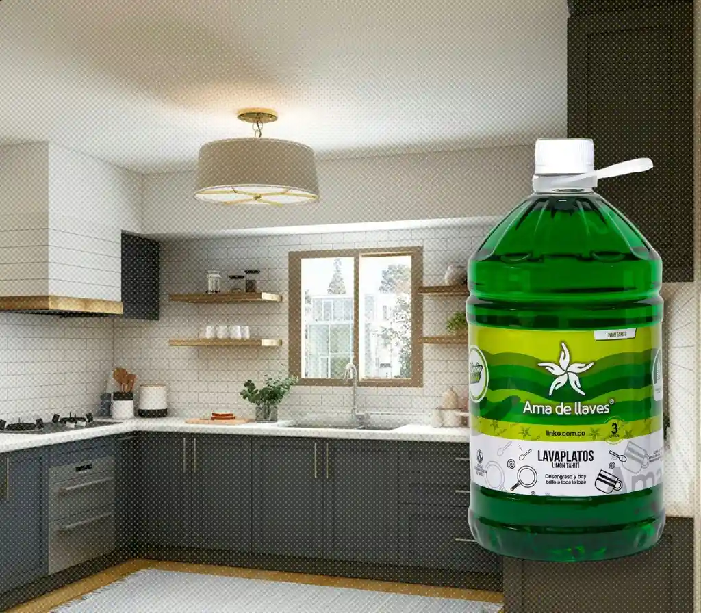 Lavaplatos Arranca Grasa Limón Tahití X 3 Litros Ama De Llaves